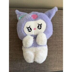 Kuromi Sad Face Hello Kitty Character Plush Toy 7”